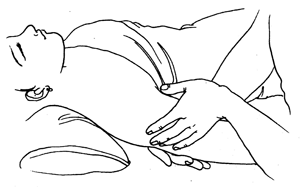 วิธีการนวดแผนโบราณขั้นพื้นฐาน "นวดแขนและมือ" ท่าที่ 7 "คลึงแขนส่วนบน" 