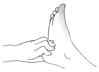 ► วิธีการนวดฝ่าเท้าและกดจุดฝ่าเท้าแผนโบราณเบื้องต้นด้วยตัวเอง ท่าที่ 23